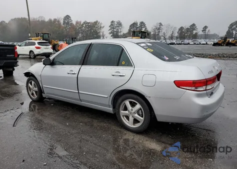 2004 Honda Accord 2.4 Ex из США, поврежденный, VIN 1HGCM568X4A157323